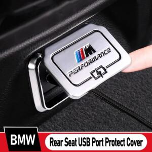 BMW F44 F40 G20 G30 G32 F48 F39 G01 G02 G07 X3 X4 X7 I20 자동차 액세서리용 차량 뒷좌석 USB 포트 방진