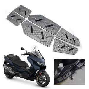 BMW 호환 C400GT C 400 GT 18-24 바이크 오토바이 풋패드 앞뒤 페그 플레이트 알루미늄 합금 페달 개조 미