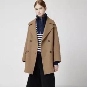 CC콜렉트 정상가 549000원 더블 브레스티드 피코트 C254MSG164