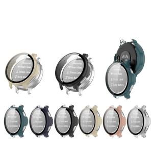 초박형 하드 PC 케이스 강화유리 스크린 보호 커버 가민 베뉴 4 41mm 3 3s 스마트워치