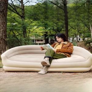 캠핑에어소파 1인용 접이식 초경량 캠핑 소파 매트 에어매트 베드 피크닉
