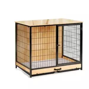 대형견사 켄넬 울타리 야외 철제 개집 펫 하우스 강아지 케이지 철장 90cm