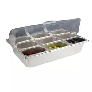 미니 반찬 냉장고 업소용 밧드 바트 식당 셀프바 토핑 선반