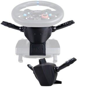 G27 / G29 G920 G923 게임 스티어링 휠용 턴 시그널 와이퍼 레버 조합 스위치 ATS ETS2 OMSI 2용 DIY PC 디머 헤드라이트 레이싱 시뮬레이터 콘솔(G25 G920용)