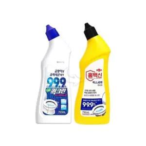 타일청소 애경 퀵크린 락스세제하나로 랜덤발송 750ml