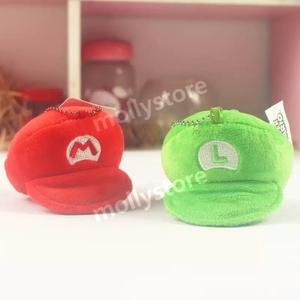 슈퍼 마리오 루이지 모자 키링 가방고리