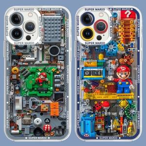 버섯 슈퍼 마리오 브로스 케이스 삼성 호환 갤럭시 A53 A50 A36 A35 A34 A32 A31 A30 A26 A25 A24 A23 A22