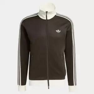 아디다스 베켄바우어 트랙탑 저지 브라운 화이트 KE1665