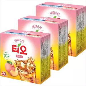 티오 아이스티 복숭아 40Tx3개/2세트구매시 1000원DCx넉넉한 유통기한