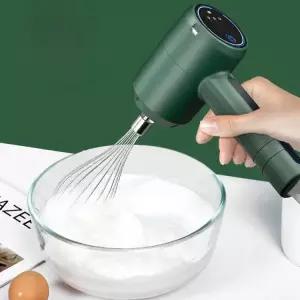 자동 미니전동거품기 머랭기 계란 믹서 반죽기 핸드헬드