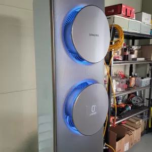 삼성전자 무풍 인버터 에너지1등급 AF16M****ZN 16평 중고에어컨 스탠드형 리모콘 실외기 무료발송