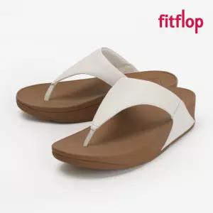 핏플랍 쪼리 루루 레더 토 포스트 샌들 여성 화이트 I88-024