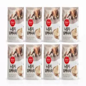햇반 듬뿍 누룽지닭백숙죽 420g x 8개
