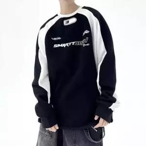 레터링 래글런 티셔츠 대학생 긴팔 맨투맨 단체티