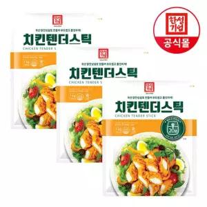 한성기업 치킨텐더스틱 1kg X 3개