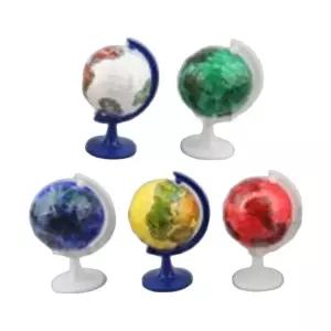 모둠활동 대륙도안 나만의 미니지구본 만들기 5인/ 초등과학키트 여행지도 나라별