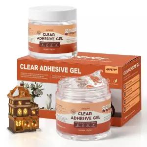 박물관용 전시 젤 - 12온스 탈착식 투명 박물관 클레이 왁스 탁월한 접착력 재사용 가능한 젤은 유물