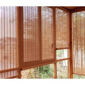 우드 블라인드 대나무 음식점 민박집 창문 산수화 민화 높은 롤스크린 수선화 종이