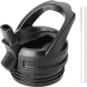 예티 램블러 물병 18 26 36 64온스용 블루윙 빨대 뚜껑 주니어용 손잡이 및 교체 12온스 BPA 프리