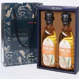 식용유 현미유 2병 세트 명절 답례 단체 선물용 요리 조리 가정 주방