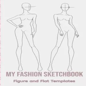 나의 패션 스케치북! 디자이너 코스튬 스타일리스트 일러스트레이터를 위한 피규어 드로잉! 빠른 스케치를