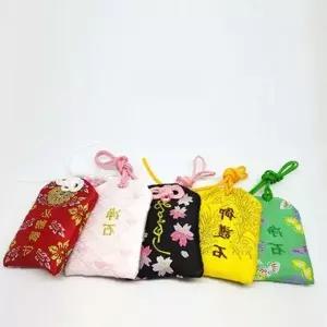 전통 일본식 오마모리 행운 부적 주머니 수험생 응원 선물 2p 세트