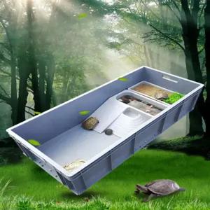 초대형 거북이 어항 반수생 플라스틱 수족관 수조통