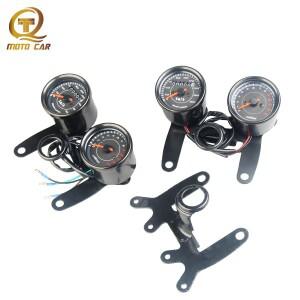 오토바이 속도계 주행 거리계 LED 디지털 기계식 전기 기기, 혼다 GN125 Cg125 용 스쿠터 액세서리