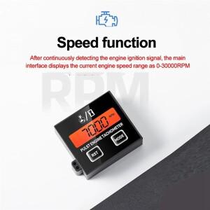 ATV 오토바이 스트로크 엔진 보트용 A64X-엔진 타코미터 24스트로크 크로노그래프