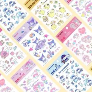 산리오 어린이 타투 스티커 6종 세트 시나모롤