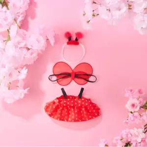 에버랜드 굿즈 무당벌레 봉제 인형 옷 어린이 선물