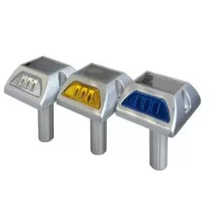 [로지프로] 양면 점멸등 도로표지병 LED경고등 솔라표지병