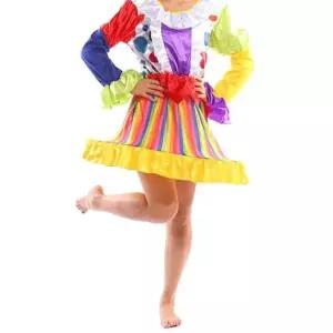 여자 삐에로 코스튬 원피스 이벤트 의상 할로윈코스튬 파티의상