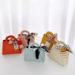 DIY 미니 가죽 가방 만들기 키트 구디백 스카프 세트 대형