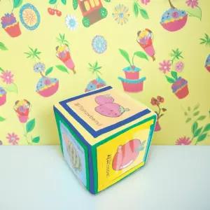 청양 포켓 주사위 스폰지 펠트주사위 단어 낱말카드 꽂이 과일 그림 헝겊주사위 학습자료