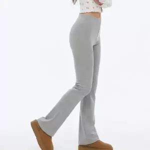 밴딩 부츠컷 슬림핏 데일리 필라테스 팬츠 바지