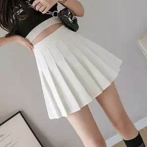 여성 주름 하이웨스트 러블리 미니스커트 테니스 스커트