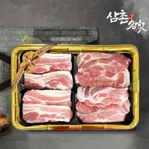 [롯데백화점]삼촌밥먹자 부드러운 육즙 한돈구이 채반 선물세트 1.6kg