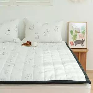 [리진] 코지테일 소프트워싱 누빔패드(SS) / 4면 밴딩