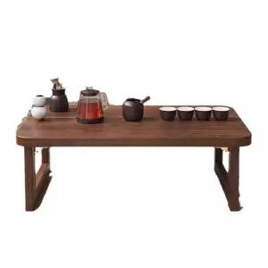 접이식 거실테이블 다과상 찻상 책상 체리우드 호두색 교자상 다다미 오동나무 좌탁 밥상 차상