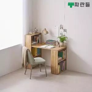 파란들가구 23T상판 E0 LPM 1400 3단600책장 2단책장 h형책상세트