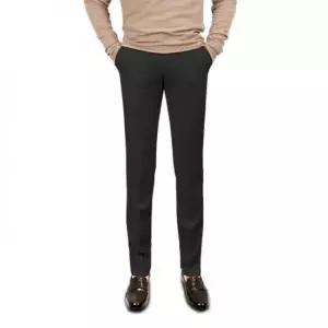 [JED] 남성 면바지 원턱 가을 출근룩 바지 베이지 슬랙스 일자핏 정장 Beige