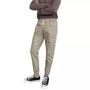 [JED] 카고 조거 남성 캐주얼 바지 슬림핏 면바지 허리 밴딩 조거팬츠 편안한 팬츠