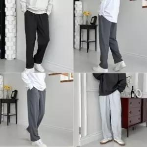 [JED] 링클프리 일상복 여름 바지 가을 남성 쿨링 슬랙스 팬츠 냉감 아이스