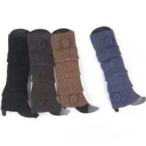 방한용 겨울 종아리 봉우리 패션 발토시 3켤레