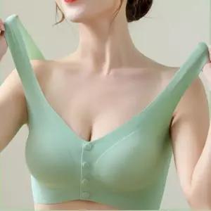 가슴 유두보호기 모유 함몰 편평 케이스 모유수유 패드 무봉제 수유브라 임산부