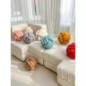 쇼파 인테리어 쿠션 얀 실타레 자이언트얀 소파쿠션