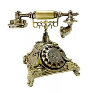 유럽앤틱 빈티지 회전식 호텔 모델 옛날 유럽식 더블 앤티크 다이얼 턴테이블