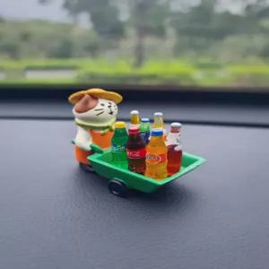 고양이 피규어 장식 음료 인테리어 미니어처 용품