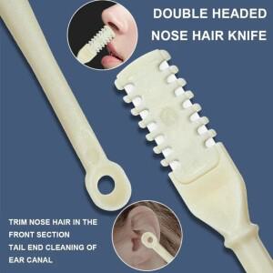 호환 수동 코털 트리머 세트  남녀 공용 이중 헤드 제거기  무 제거 도구